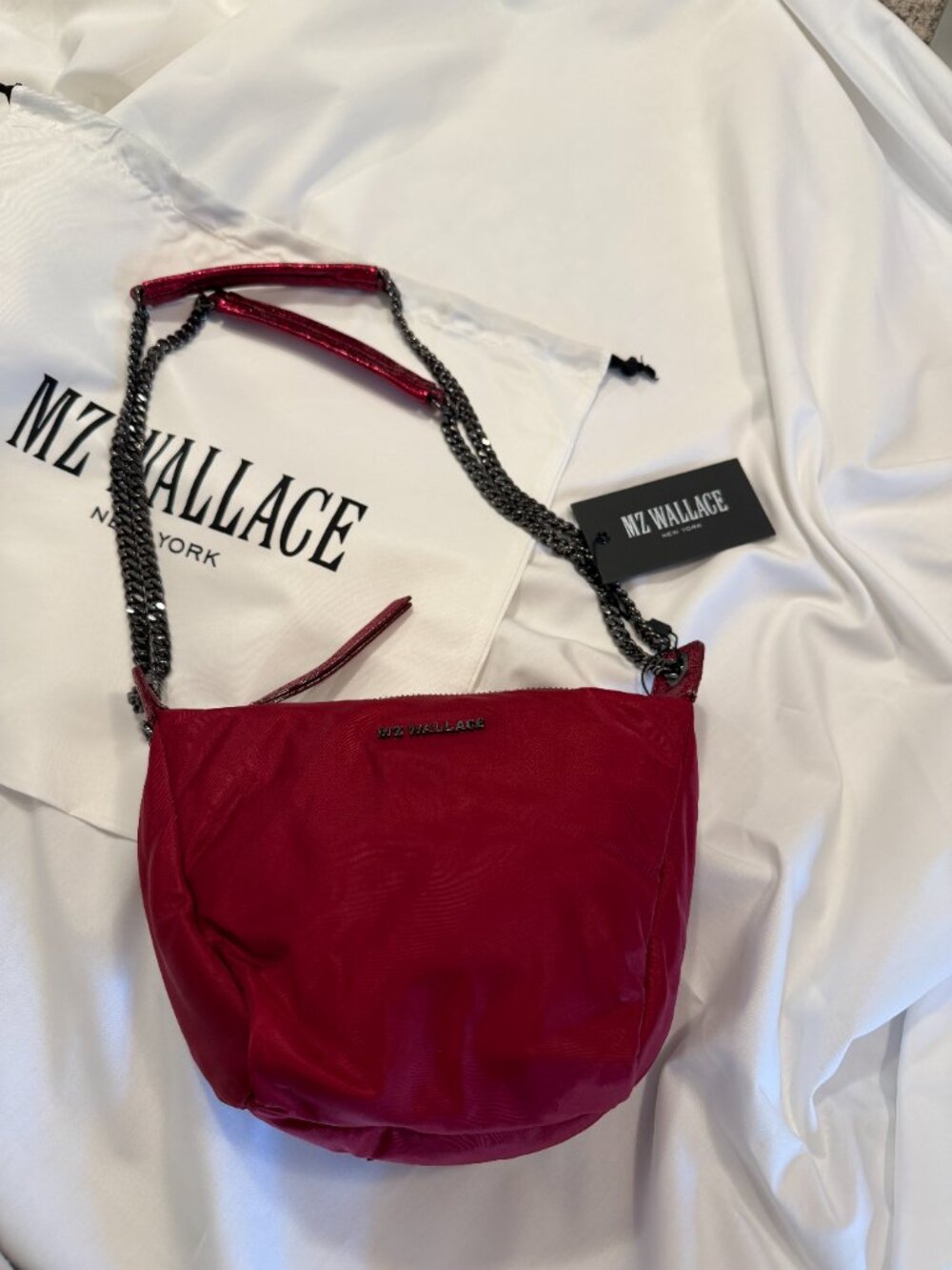 MZ Wallace Red Crossbody Handbag — New with Tags